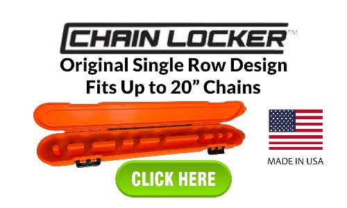original chain locker original single row design fits up to 20 inch chains | made in usa